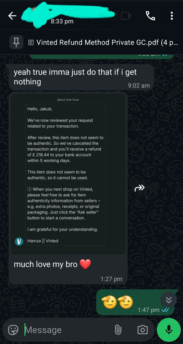 Customer Proof